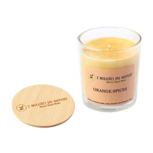 Świeca sojowa w szkle  - Orange Spices