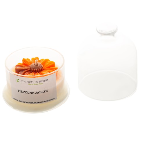 świeca - klosz mały - pieczone jabłko 1.jpg