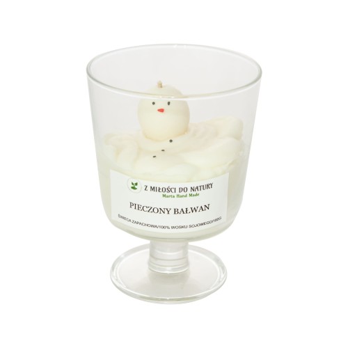 świeca - kieliszek - pieczony bałwan.jpg