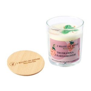 Świeca sojowa truskawka z kardamonem 