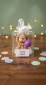 WS10265 lewek brazowy wstazka biala balon fioletowy.webp