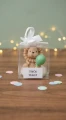 WS10266 lewek brazowy wstazka biala  balon zielony.webp