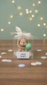 WS10266 lewek brazowy wstazka bezowa balon zielony.webp