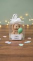 WS10266 lewek brazowy wstazka biala  balon zielony.webp