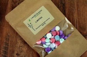 Woski zapachowe sojowe "LAWENDA" 25g