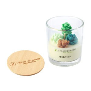 Świeca sojowa Aloe Vera